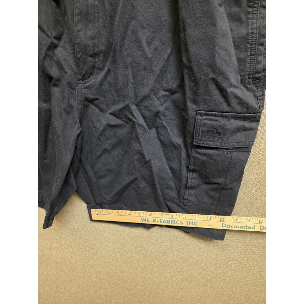 Bugle Boy Mens Cargo Shorts XXL Navy Blue Cotton Elastic Waist 908QK141 NWT